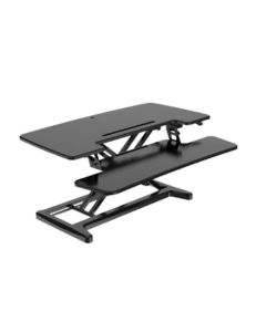 Bakker h&aelig;ves&aelig;nke bordplade, sort - K&oslash;bt som beset &ndash; outletvare m. begr&aelig;nset reklamationsret.